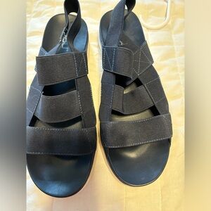JBU By‎ Jambu Womens Strappy Navy Blue Sandals -AVA- 9.5 EUC